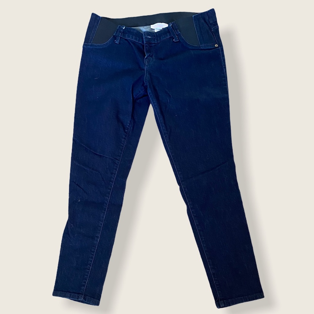 Inset Panel Maternity Jeggings